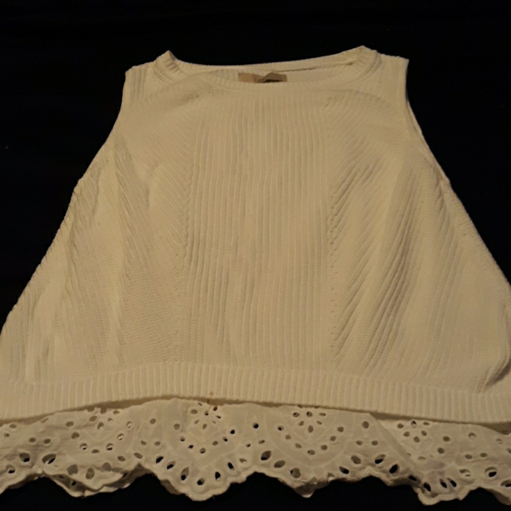 🌷Sleeveless sweater top🌷